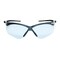Jackson Safety Safety Glasses, Anti-Scratch, Light Blue Lens, Blue Frame, Half-Frame 50011 - alternate 3